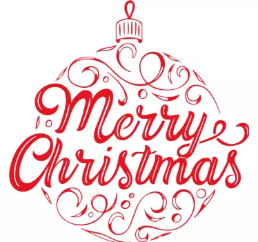 Merry Christmas shirt - TenStickers