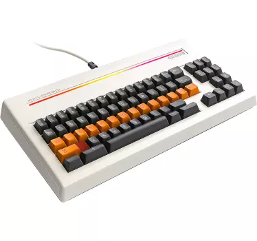 Retro computer keyboard custom t-shirt - TenStickers