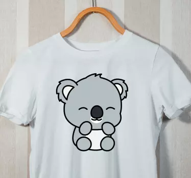 Adorable Koala Bear t-shirt - TenStickers