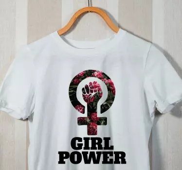 Empowering feminist statement t-shirt - TenStickers