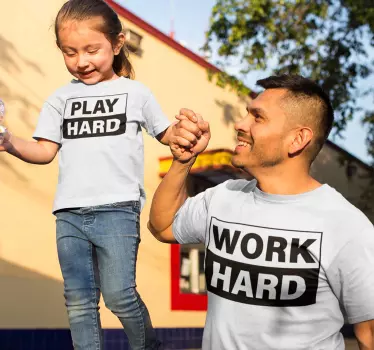 Father and son t-shirts for fun family moments - TenStickers