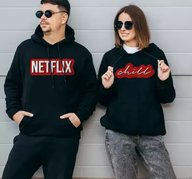 Hang Out and Relax Couple t shirt - TenStickers