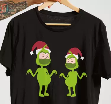 Hoodie with joyful green characters - TenStickers
