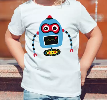 Kids t-shirt colorful robot design - TenStickers