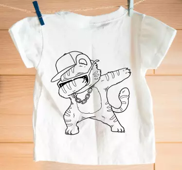 Kids t-shirt cool cat vibe - TenStickers
