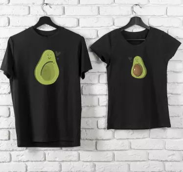 Kids t-shirt cute avocado pair - TenStickers
