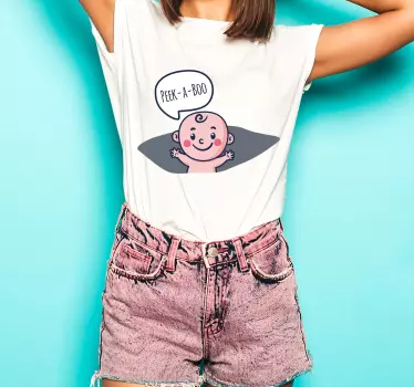 Kids t-shirt cute baby delight - TenStickers