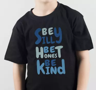 Kids t-shirt spread kindness everywhere - TenStickers