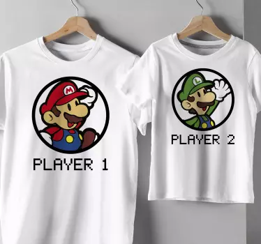 Mario and luigi Kids shirt - TenStickers