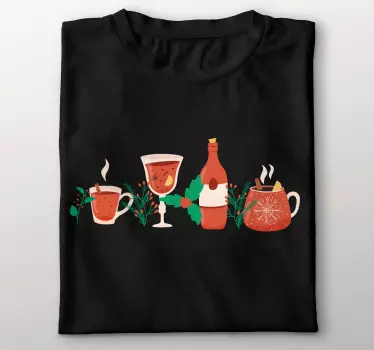 Mother's day t-shirt cozy winter drinks - TenStickers