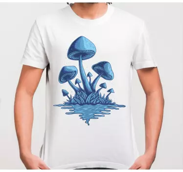Mushroom forest fantasy t-shirt - TenStickers