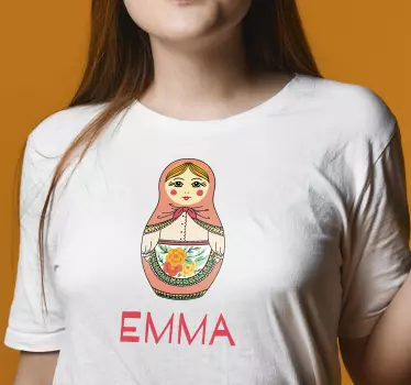 Personalised Russian doll t-shirt - TenStickers