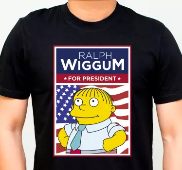 Ralph Wiggum  t-shirt - TenStickers