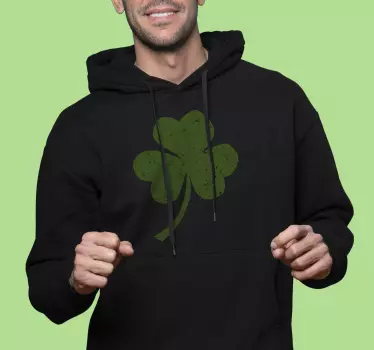 Shamrock Hoodie - TenStickers