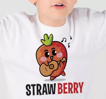 strawberry tshirt Kids shirt - TenStickers