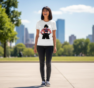 Women empowerment collage t-shirt - TenStickers