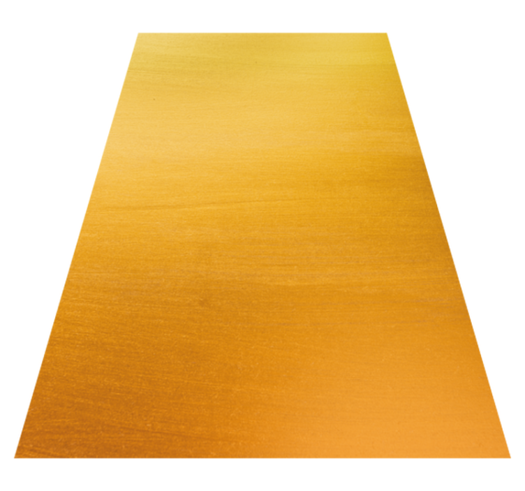 Ombré effect  yellow vinyl rug - TenStickers