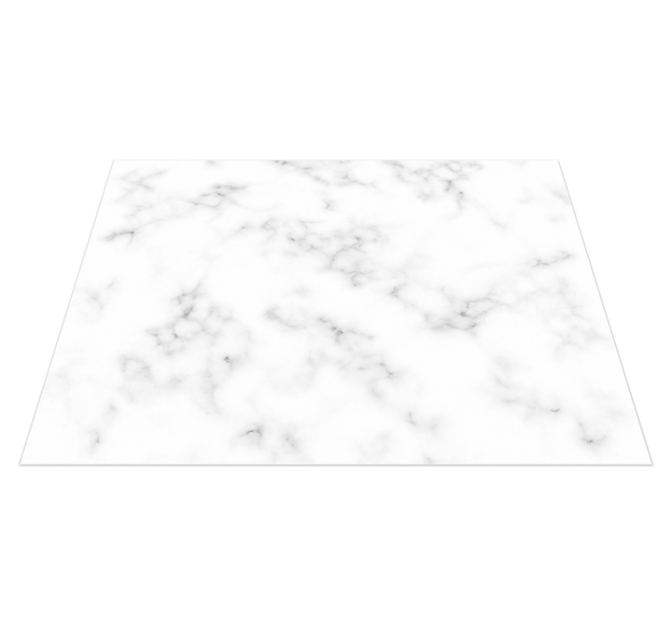 Kitchen vinyl rug with elegant marble design - TenStickers