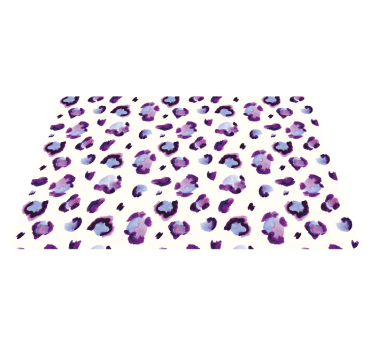 Girly design animal vinyl rug - TenStickers