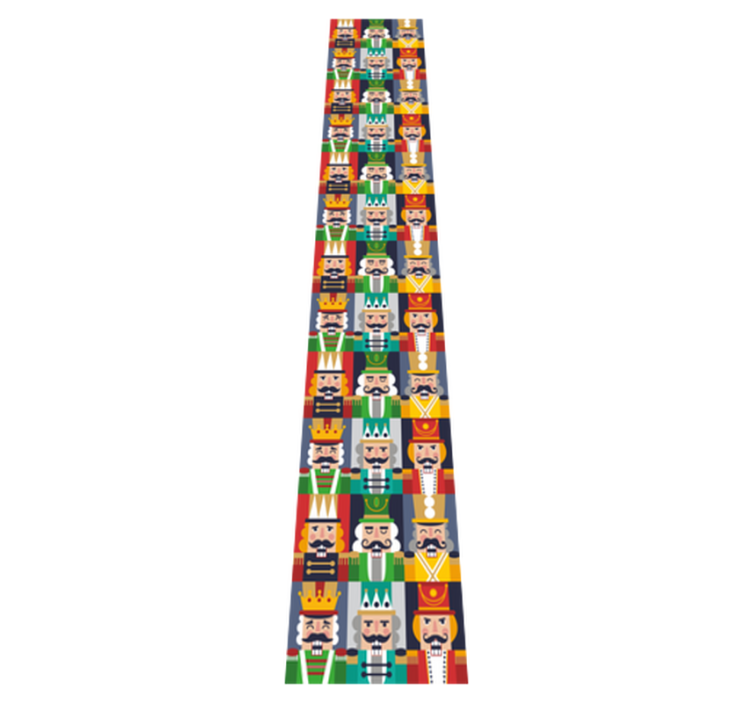 Christmas vinyl rug nutcracker picture frames - TenStickers