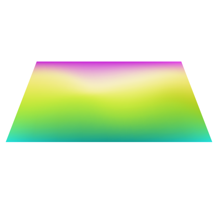 Colorful Gradient Shade texture vinyl rug - TenStickers