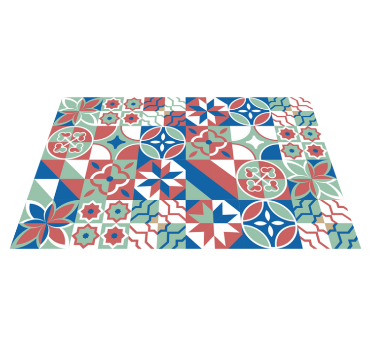 Different patterns vinyl kitchen mat - TenStickers