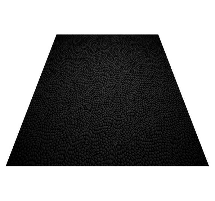Textured Monochrome texture vinyl rug - TenStickers