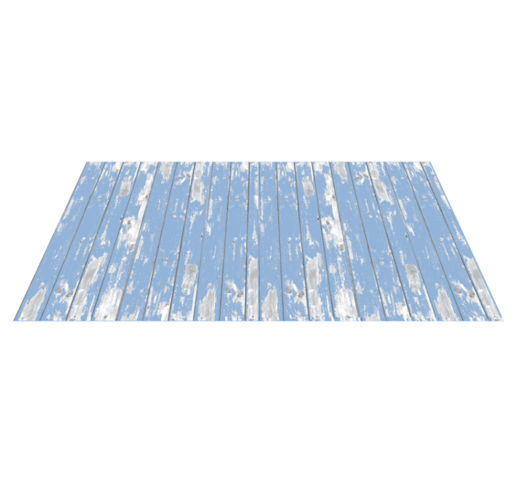 blue wood texture wood flooring - TenStickers