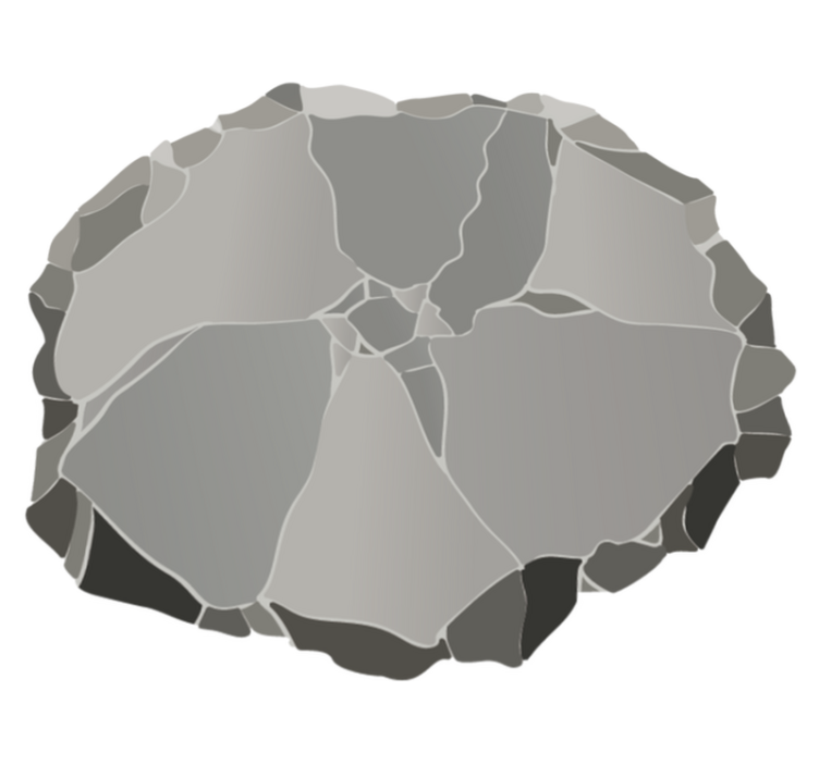 Marble simulation marble vinyl rug - TenStickers