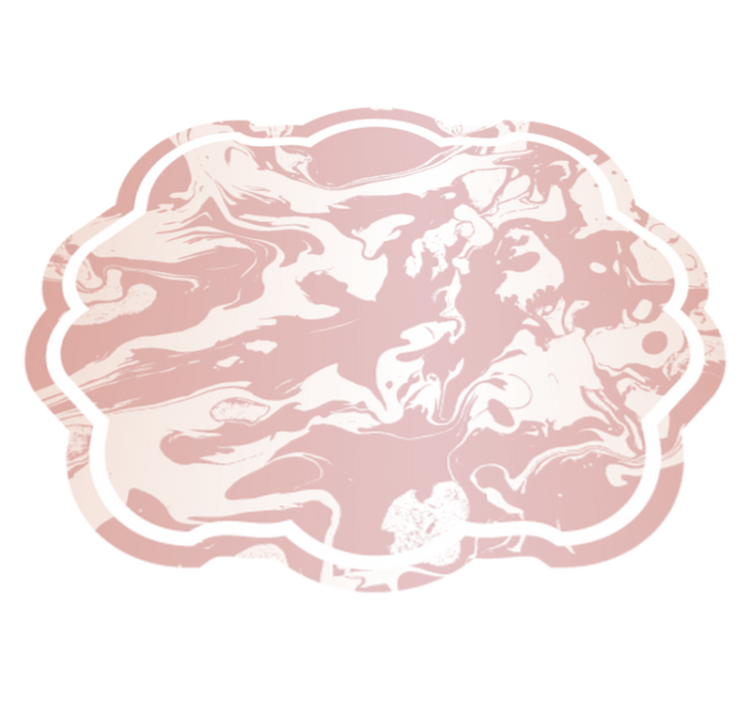 Marbled Swirls texture vinyl rug - TenStickers