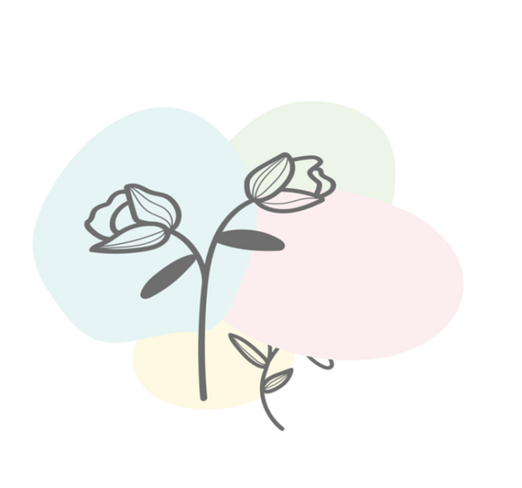 Beija Flor modern vinyl rug - TenStickers