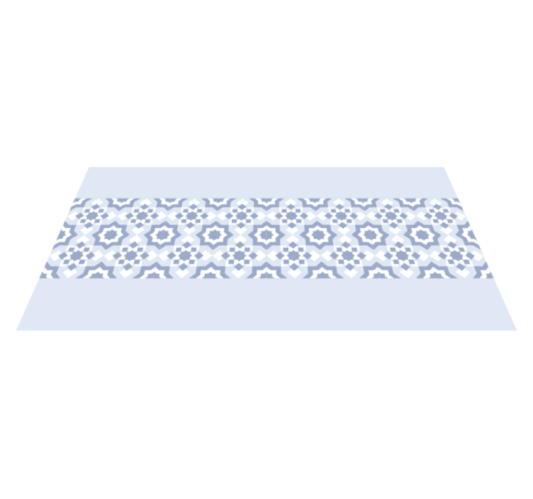 Culinary Tile Runner kitchen vinyl rug - TenStickers