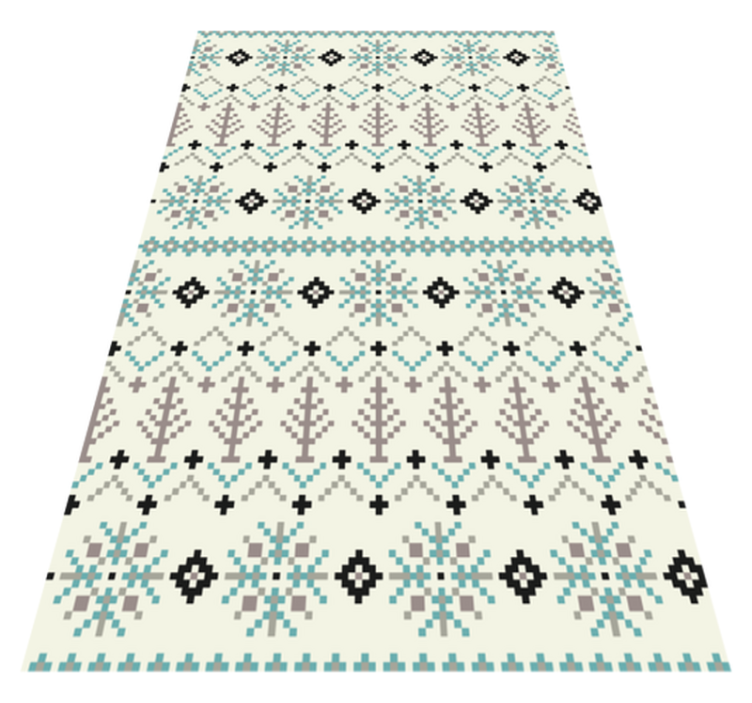 Traditional nordic design  nordic rug - TenStickers