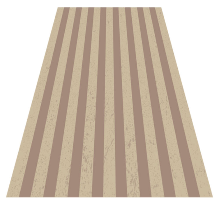 Striped Surface stripes vinyl rug - TenStickers