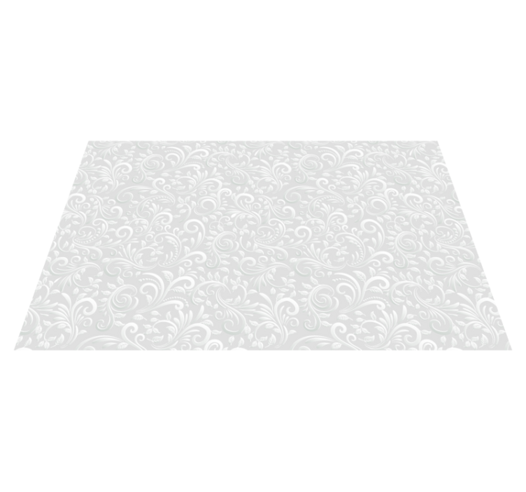 Swirling Elegance texture vinyl rug - TenStickers