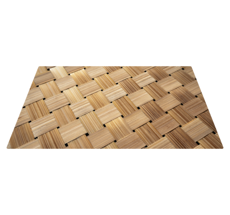 Parquet Simulation wood effect vinyl rug - TenStickers