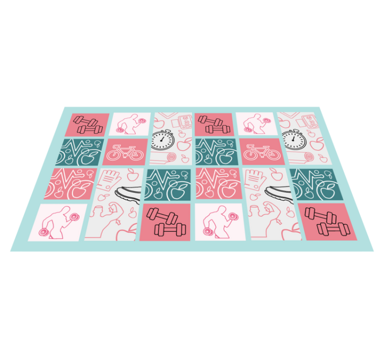 Whimsical Children’s Decor kids vinyl rug - TenStickers