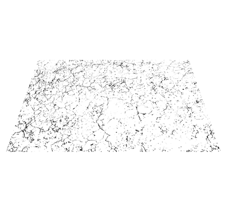 White broken concrete stone vinyl rug - TenStickers