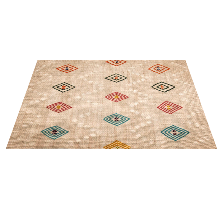 Jogol eyes nordic vinyl rug - TenStickers