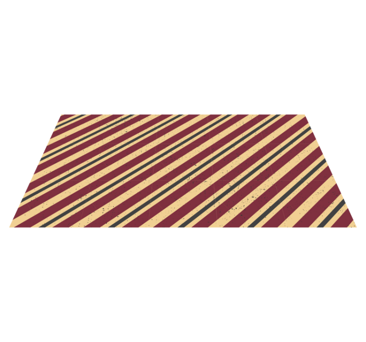 Diagonal abstract pattern stripes vinyl rug - TenStickers