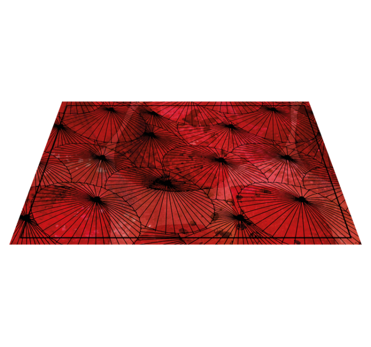 TEXTURED RED SURFACE texture vinyl rug - TenStickers
