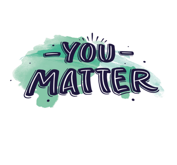 You matter custom vinyl rug - TenStickers