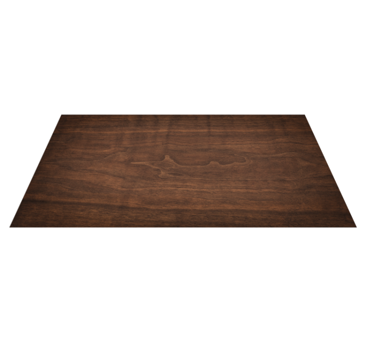 Dark mahogany wood texture carpet - TenStickers