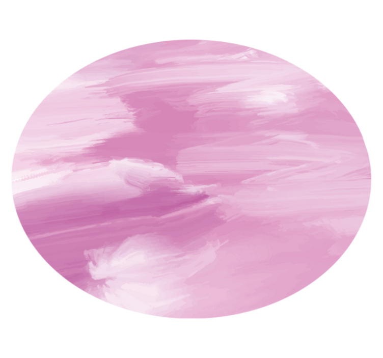 Textured vinyl rug in gentle rose twirls - TenStickers