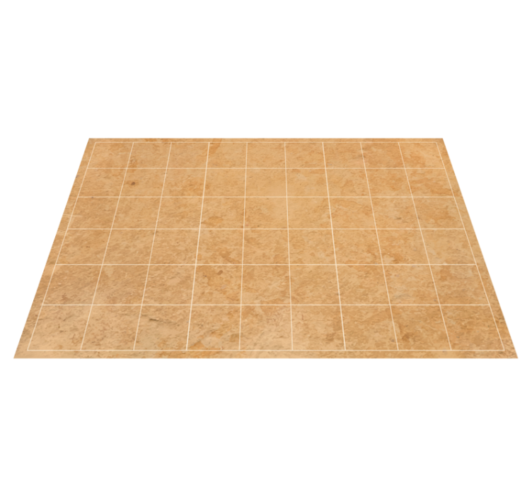 Natural beige look stone effect vinyl rug - TenStickers