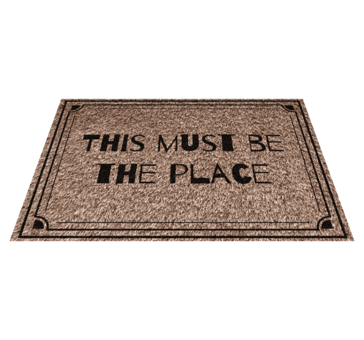 This must be the place entrance hall tiles - TenStickers