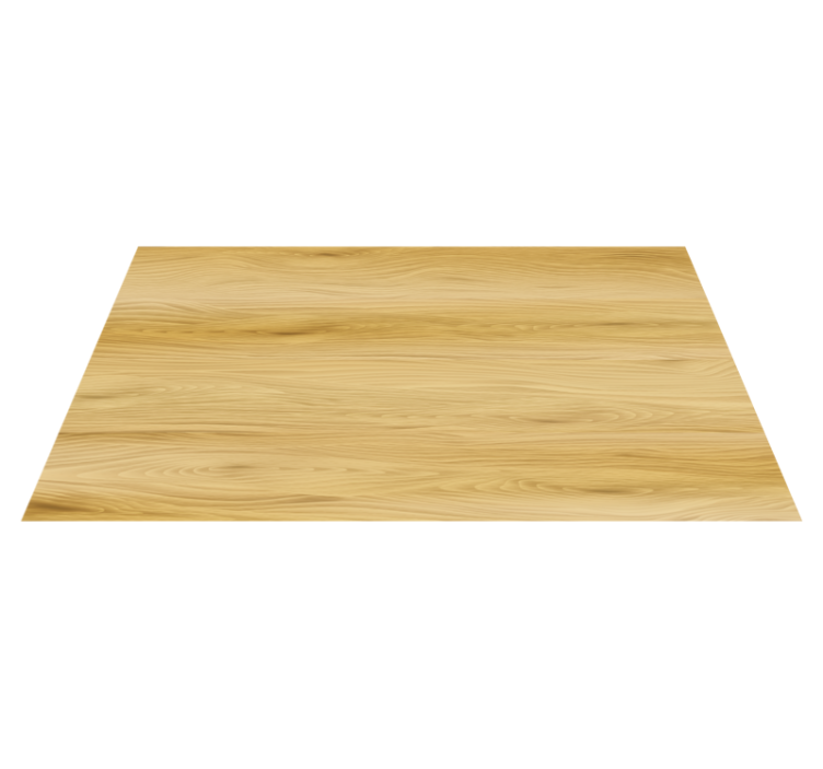 Wood effect vinyl rug organic timber finish - TenStickers