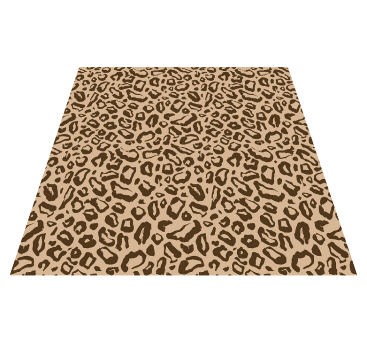 Big and small leopard spots animal rug - TenStickers