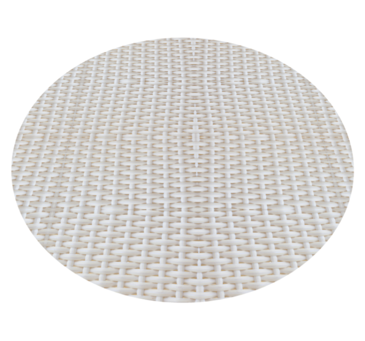 Grey lattice effect texture vinyl rug - TenStickers