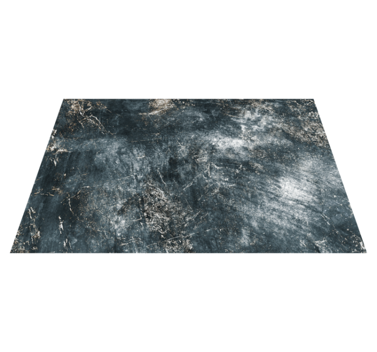 Dark texture imitation marble vinyl rug - TenStickers